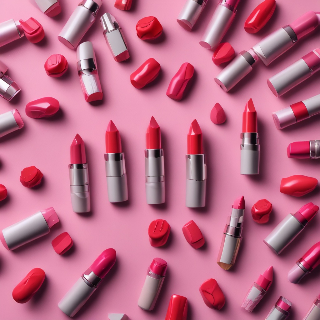 Lipstick product aesthetic
